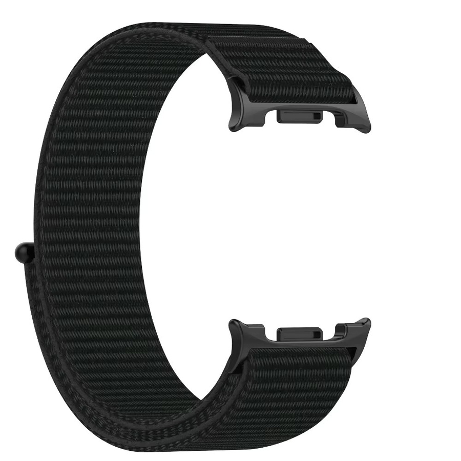 Uhrenarmband Nylon, Schwarz, Unisex, für Samsung Galaxy Watch 8 - Bild 3