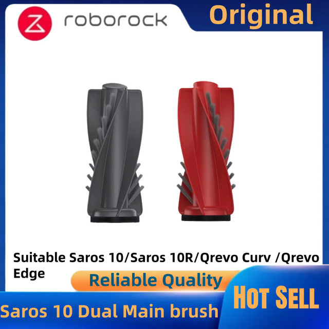 Roborock Ersatzteile Pinsel und Reiniger Zubehör für Saros10, Saros10R, Qrevo Curv und Qrevo Edge aus Kunststoff - Bild 1