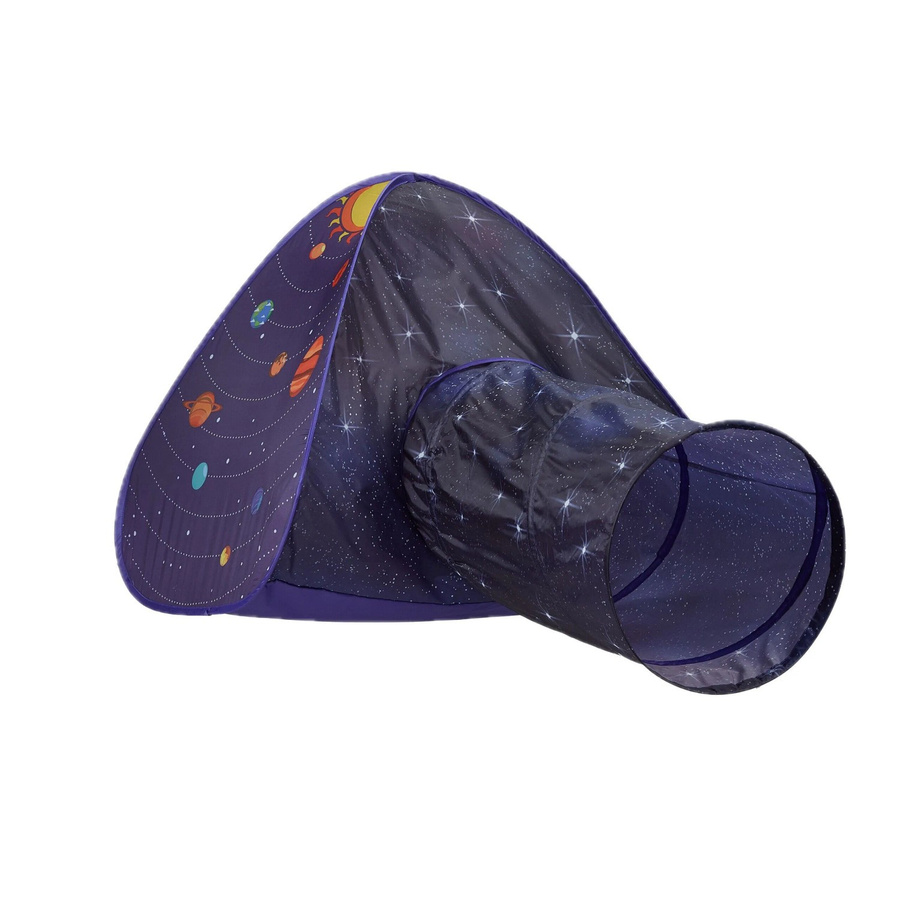 Relaxdays Spielzelt Pop Up mit Tunnel Bunt Polyester Stahl - Bild 2