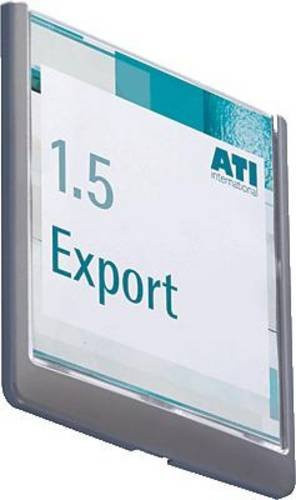 Durable Türschild CLICK SIGN 4862 in Graphit, B: 149 mm x H: 148,5 mm - Bild 1