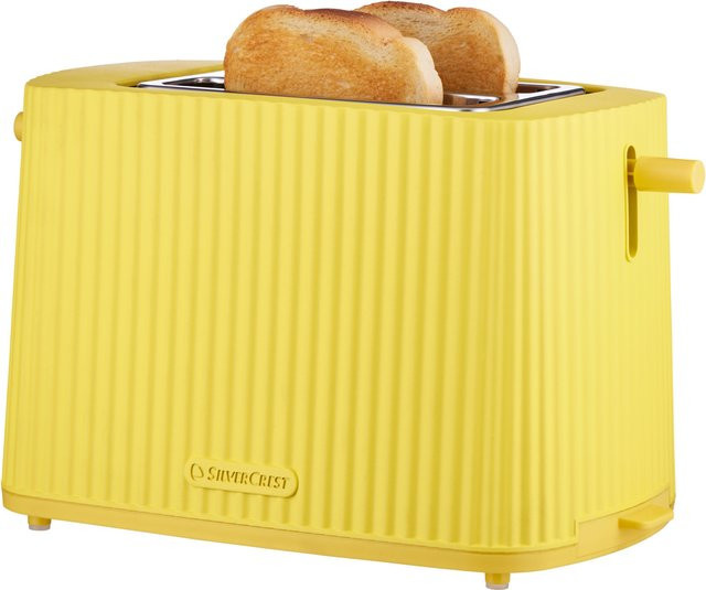 SILVERCREST Toaster mit Doppelschlitz und Timer in Gelb, Modell STKS 800 B1 / SOTKS 800 B1 - Bild 1