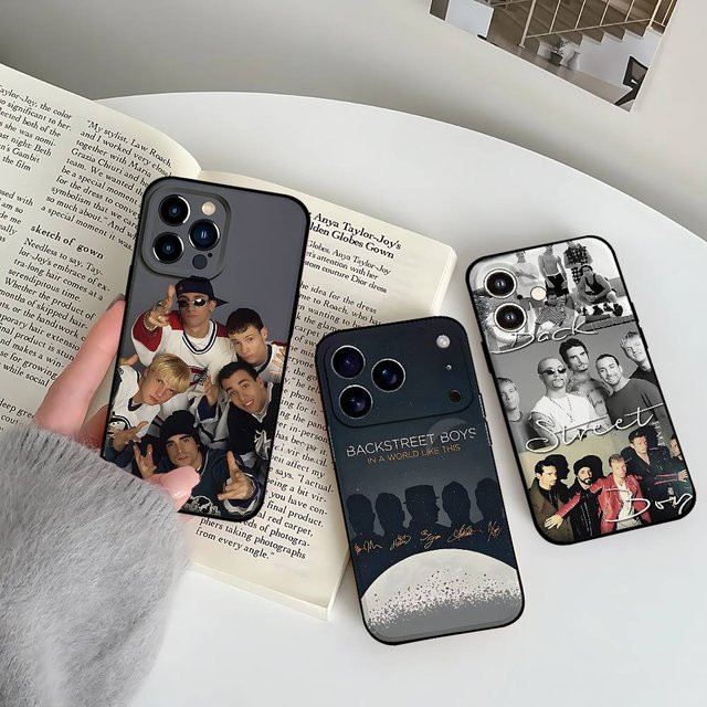 Mesuca Backstreet Boys BSB Handyhülle für iPhone 11 bis 17 Pro Max und Plus, Multicolor - Bild 1