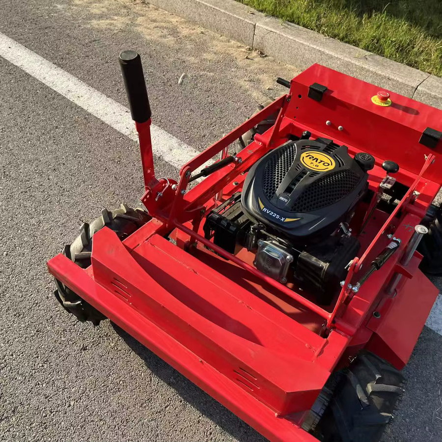 ZONAWELL Rasenmäher-Roboter Selbstfahrend und Ferngesteuert in Rot mit 60 cm Schnittbreite für die Gartenpflege - Bild 2