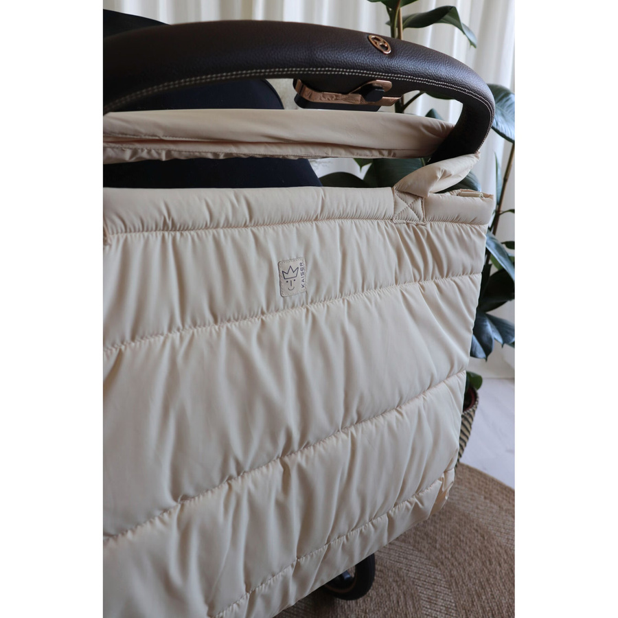 Kaiser Wickeltasche YANN in Beige aus Baumwolle, B/H/T: 42,0 x 60,0 x 6,0 cm - Bild 2