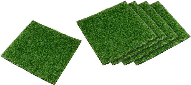 VBS Grasmatte aus Kunststoff in Grün, 5 Stück, B/T: 30 x 30 cm - Bild 1