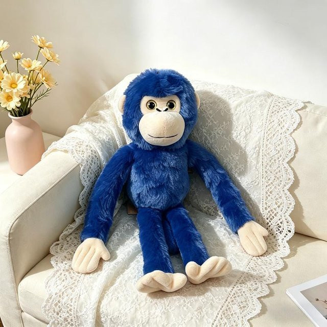 Buntes Affen Plüschtier, Orang-Utan Puppe, 1-teiliges Set, ab 14 Jahren - Bild 1