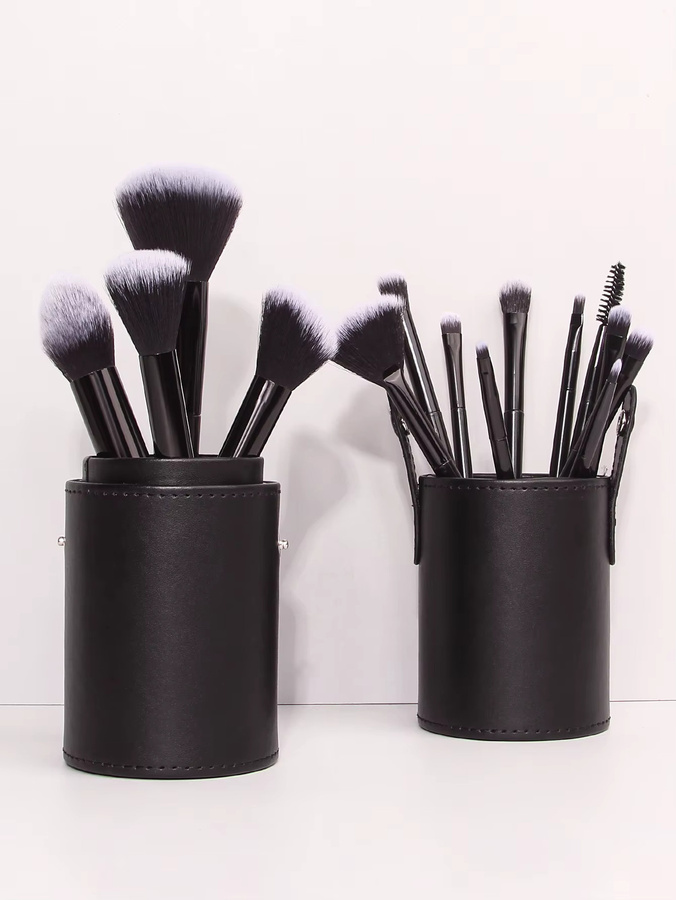 KOSSHOW Make-up-Pinsel-Set mit Pinselhalter, 15-teilig, Unisex - Bild 3