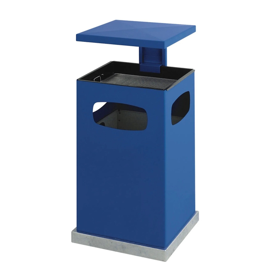 PROREGAL Metall Kombischrank mit abnehmbarem Dach in Blau, H x B x T: 95,5 x 50 x 50 cm - Bild 2