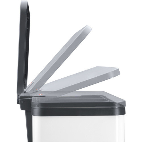 Hailo Tret-Abfallsammler Öko uno plus M, 17 l, Schwarz, mit Soft-Close-Mechanismus und herausnehmbarem Inneneimer, Stahlblech und Kunststoff, B/T/H: 34,0 x 32,0 x 43,0 cm - Bild 5