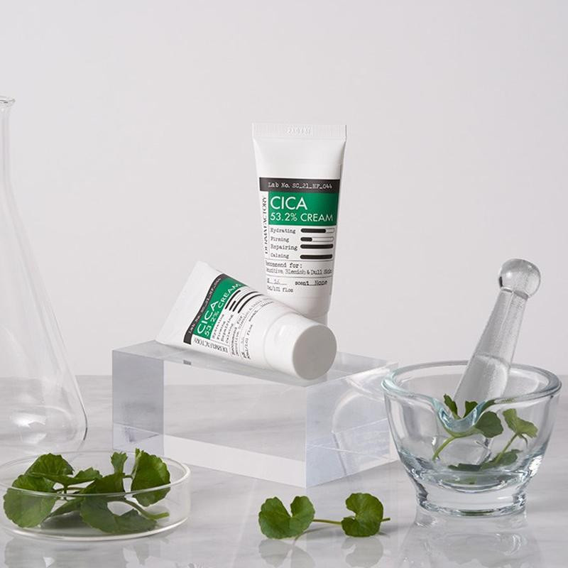 DERMA FACTORY Cica 53,2% Creme, 30 ml, für empfindliche Haut - Bild 2