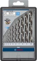 Bosch Metallbohrer-Set Robust Line HSS-G DIN 135, 10-teilig, 1 - 10 mm - Bild 1