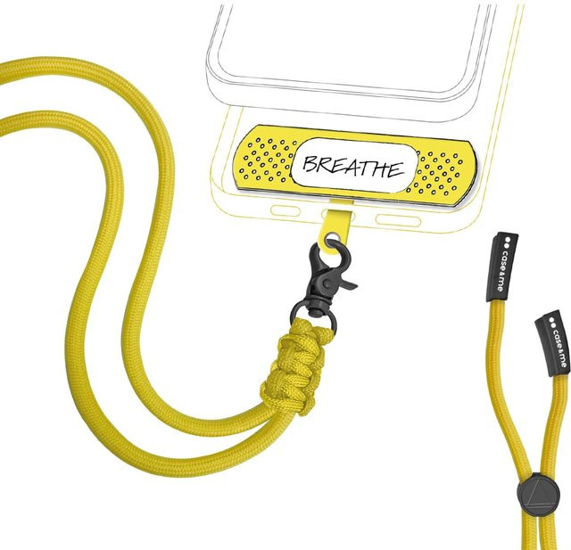 SBS Universal-Smartphone-Halsband in Gelb - Bild 1