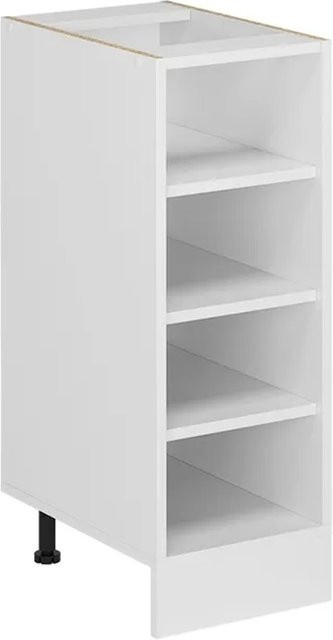 Vicco Küchenregal R-Line Offener Küchenschrank Weiß B: 30 cm, H: 81,6 cm, T: 44 cm - Bild 1