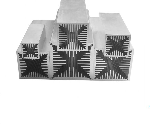MoreSunsDIY Aluminium Kühlkörper High Power Wind Tunnel Kühler, Farbe: Silber - Bild 1