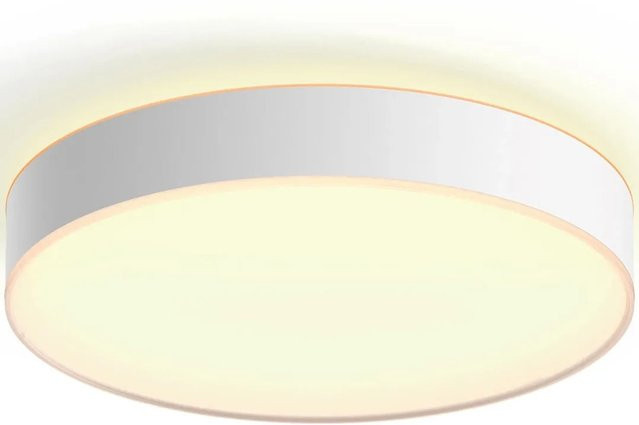 Philips Hue Enrave White Ambiance LED-Deckenleuchte mit Dimmer in Weiß - Bild 1