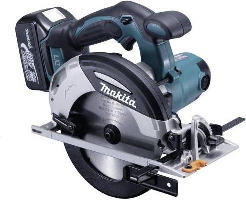 Makita Akku-Handkreissäge DHS630RTJ 18V mit 2 Akkus und 165 mm Sägeblatt - Bild 1