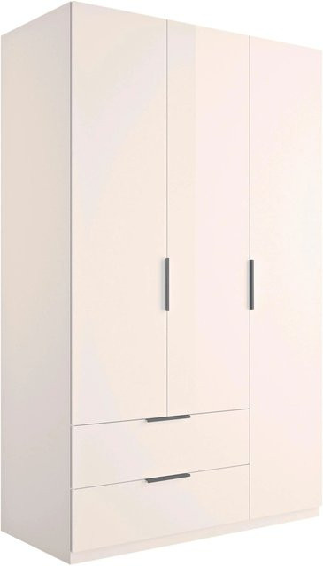 Mömax Kleiderschrank Armadio in Kaschmirfarben mit Hochglanz-Finish, B/T/H: 122 x 59 x 200 cm - Bild 1