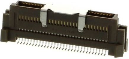Molex Mezzanine-Steckverbinder Schwarz, 60 Polzahl, Rastermaß 0,635 mm - Bild 1