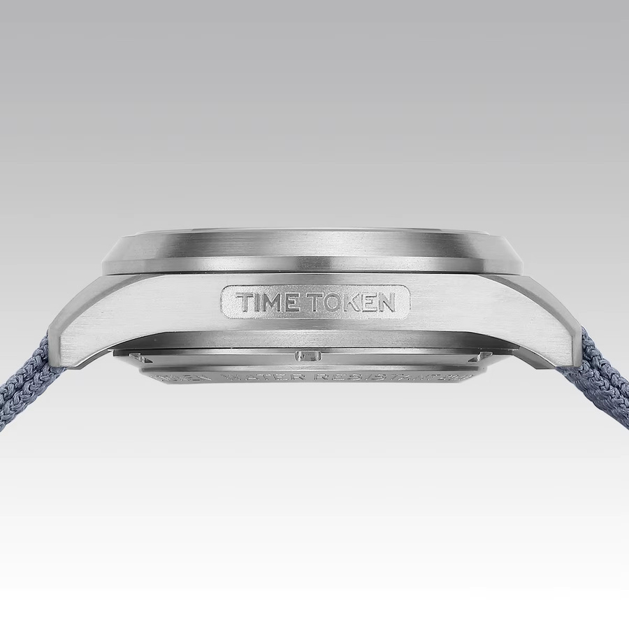 TIME TOKEN Armbanduhr Titan, Automatik, 40 mm, Herren, Schwarz - Bild 3