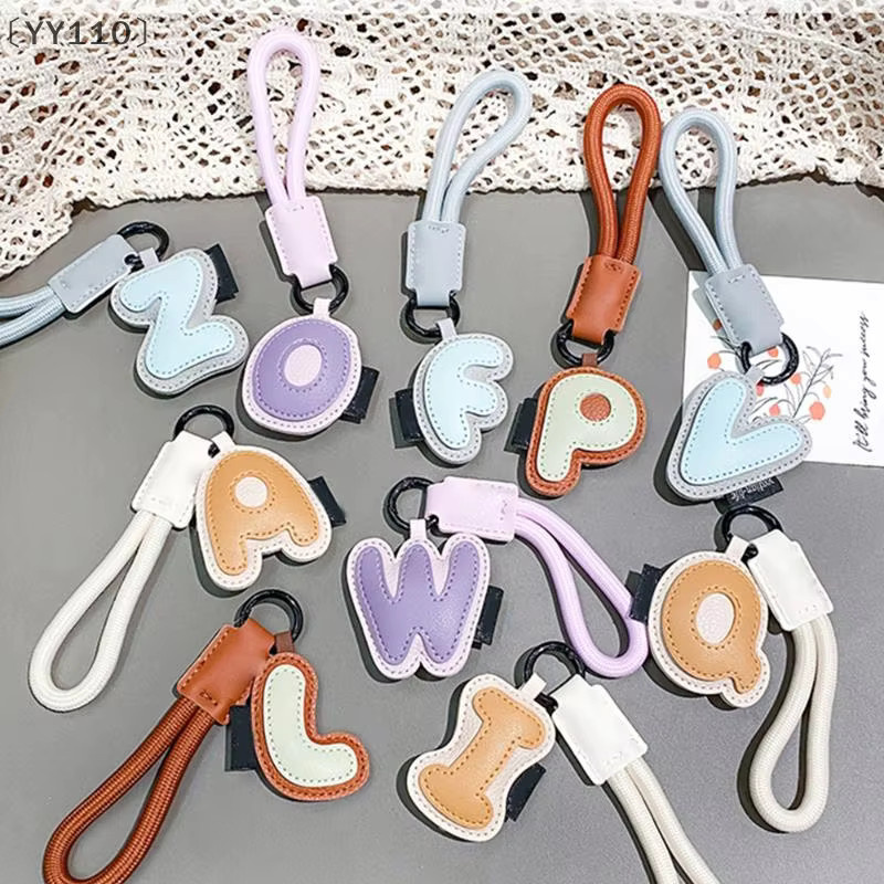 Velishy Schlüsselanhänger, bunt geflochtenes Leder, Lanyard - Bild 4