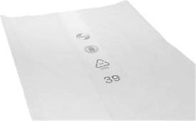Deiss PREMIUM Abfallsäcke aus LDPE, transparent, 800 Liter, 50 Stück, B: 80 cm, H: 220 cm - Bild 1