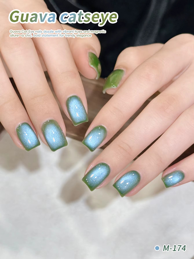 XEIJAYI Guava Katzenauge Gel-Nagellack, 15 ml, Damen - Bild 2