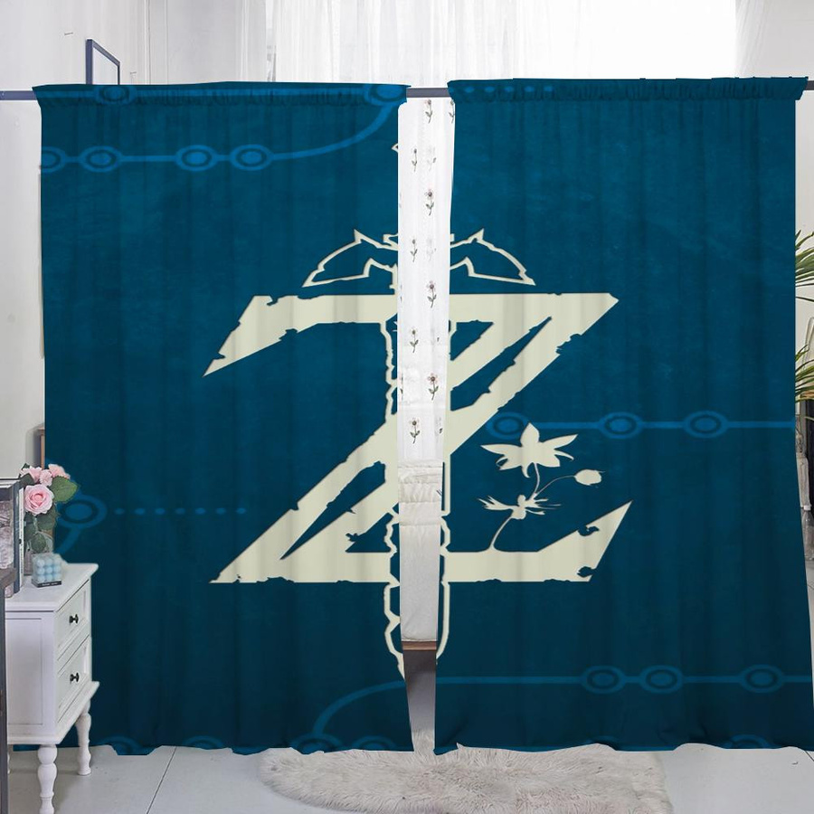 2er-Set Verdunkelungsvorhänge für Küche und Wohnzimmer im modernen Stil, Breite: 50 cm, Höhe: 70 cm - Bild 3