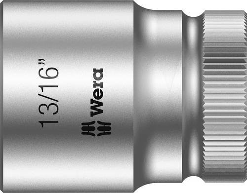 Wera HMC 05003627001 Außen-Sechskant Steckschlüsseleinsatz 1/2 Zoll in Silber mit 12,5 mm Aufnahme - Bild 1