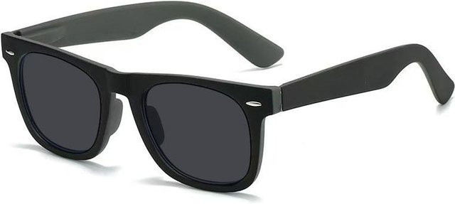 NAPAGE Global Glasses Lesebrille Sonnenbrille, quadratisch, Kunststoff, Unisex, black - Bild 1