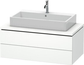 Duravit Waschtischunterschrank L-Cube in Weiß mit 2 Schubladen, B: 102 cm, T: 54,7 cm, H: 40 cm - Bild 1