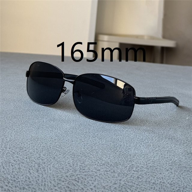 Cubojue Sonnenbrille, rechteckig, polarisiert, Herren, schwarz - Bild 1
