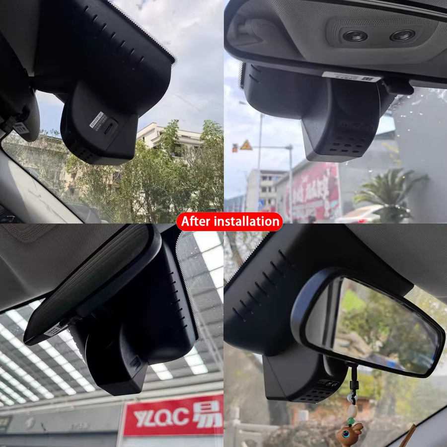 ZJCGO Dashcam Set für BYD Yuan Up Atto 2 S1 Pro 2024-2026 mit 4K UHD Front- und Heckkamera, WLAN und Loop-Aufnahme, Schwarz - Bild 2