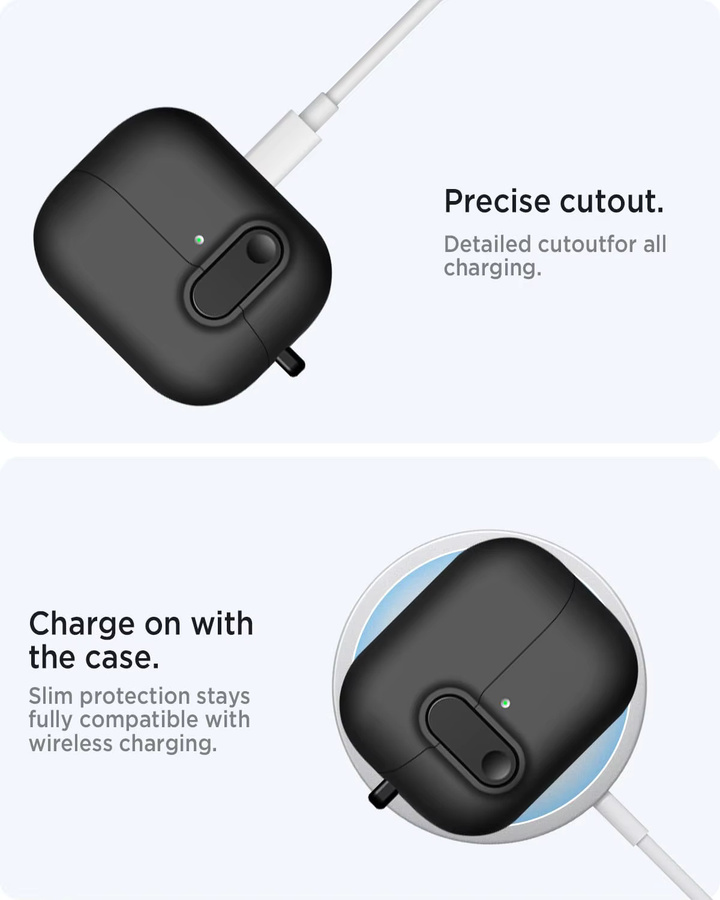 Samsung Schutzhülle mit Secure Lock Ganzkörper-Schutz für Galaxy Buds 3, Buds3 Pro und Buds3 FE in Black oder Pink - Bild 4