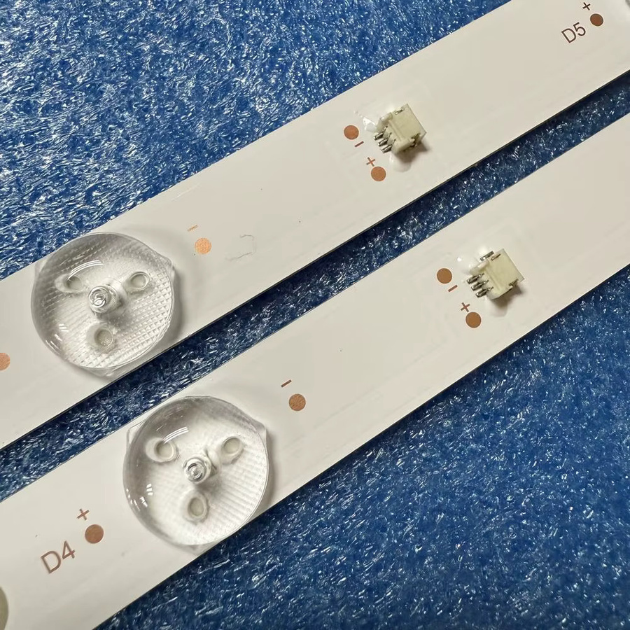 2er-Set LED-Hintergrundbeleuchtungsstreifen in Weiß für VINGA L28HD20B SENCOR SLE2813TC NVR-7421-28HD-2 - Bild 3