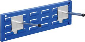 Kappes Wandschiene RasterPlan Schlitzplatten Set 3 in Blau RAL 5010 - Bild 1