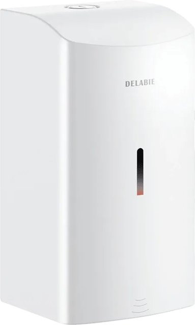 Delabie elektronischer Flüssigseifenspender in Weiß aus Edelstahl mit 0,5 l Fassungsvermögen - Bild 1