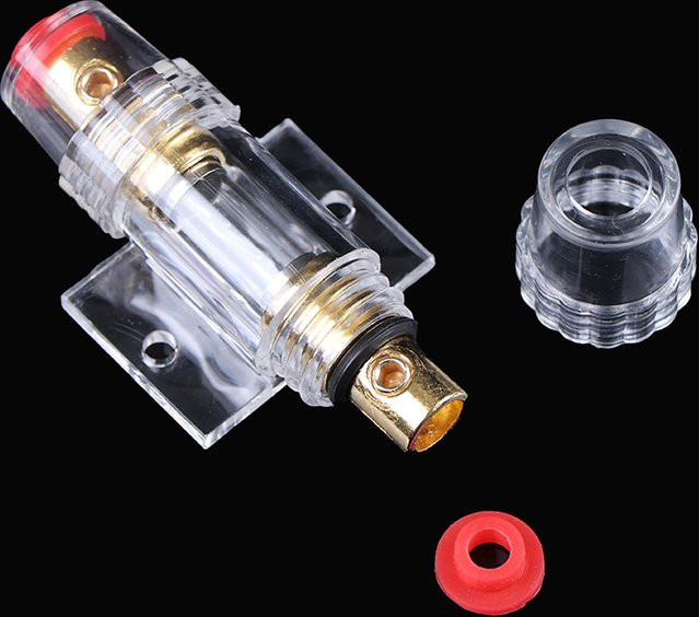 Sicherung und Halter für Auto-Audio-Systeme, Leistungs-Schalter Zubehör, transparent - Bild 1