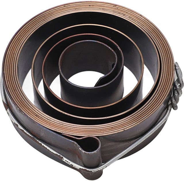 TOMTOP JMS Bohrmaschinenfeder Pinolenvorschub-Rücklaufspule in Schwarz aus Stahl, Breite: 19 mm, Außendurchmesser: 64 mm - Bild 1
