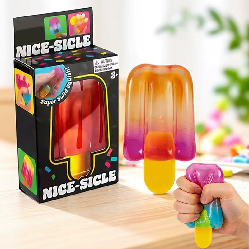 soulbao Farbverlauf Eiscreme Quetschspielzeug, Squishy Fidget-Spielzeug - Bild 2