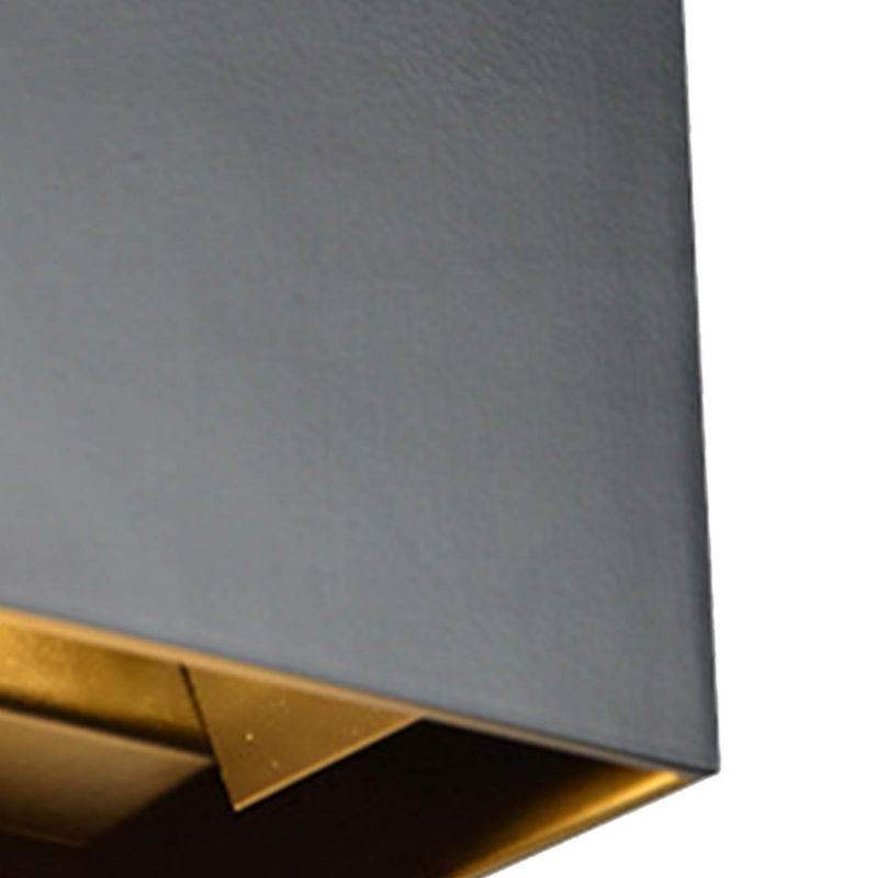 Neoglint Quadratische LED Wandleuchte in Schwarz mit einstellbarem Leuchtwinkel und warmweißem Licht für Wohnzimmer, Schlafzimmer und Außenbereiche, 6W - Bild 8