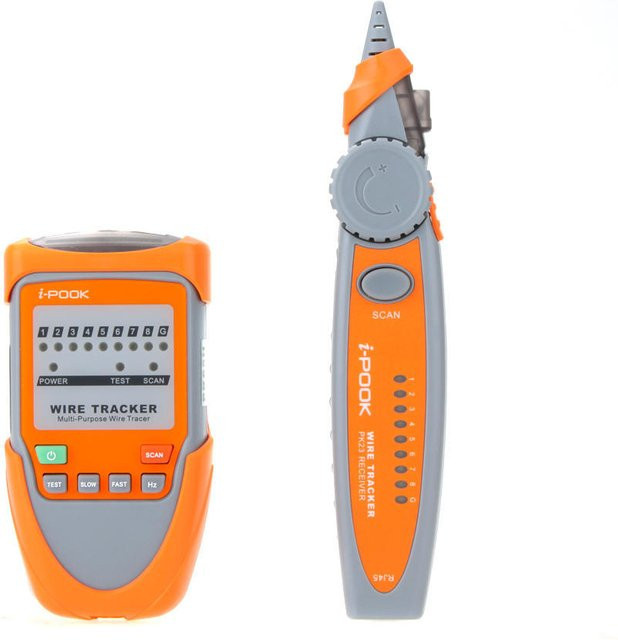 Kkmoon PK65H Mehrzweck-Draht-Tracker-Kabeltester mit einstellbarer Empfindlichkeit in Orange - Bild 1