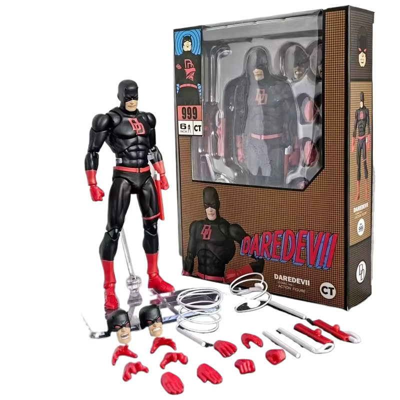 Mafex Daredevil Comic-Version, Actionfigur, Schwarz, Marvel - Bild 2