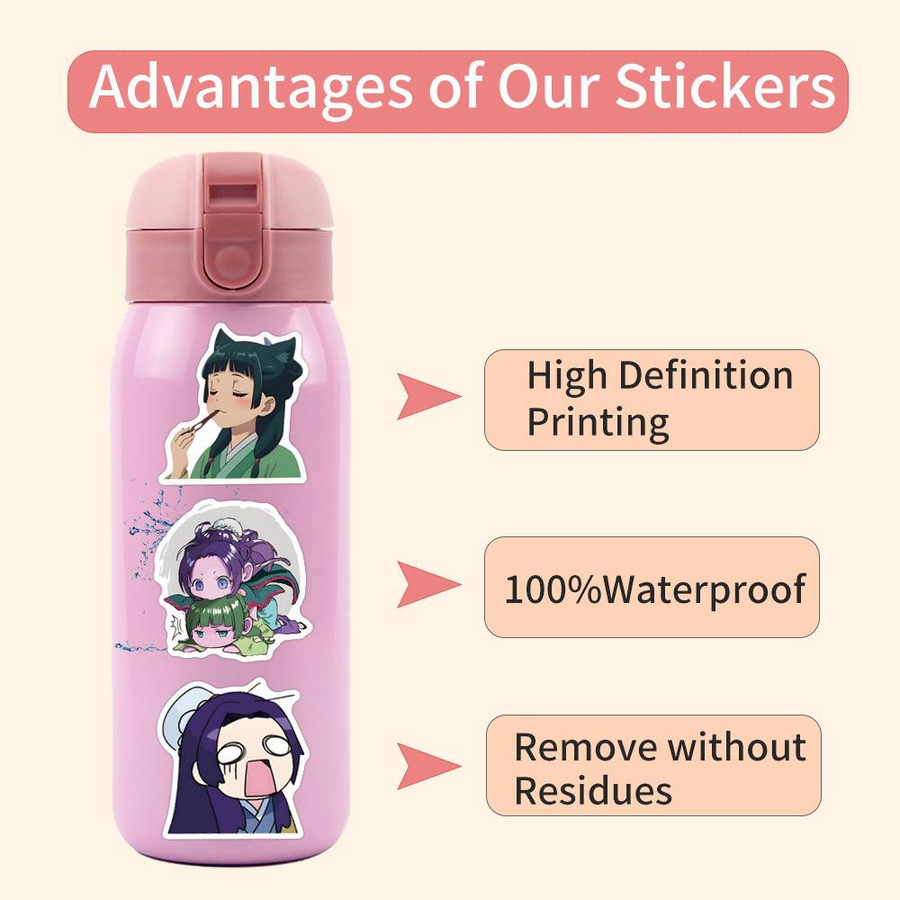 120 Graffiti-Sticker Set für Skateboard und Notizbuch DIY-Aufkleber in Multicolour - Bild 3