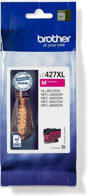 Original Brother Tintenpatrone LC427XLM Magenta für Inkjet-Drucker - Bild 2