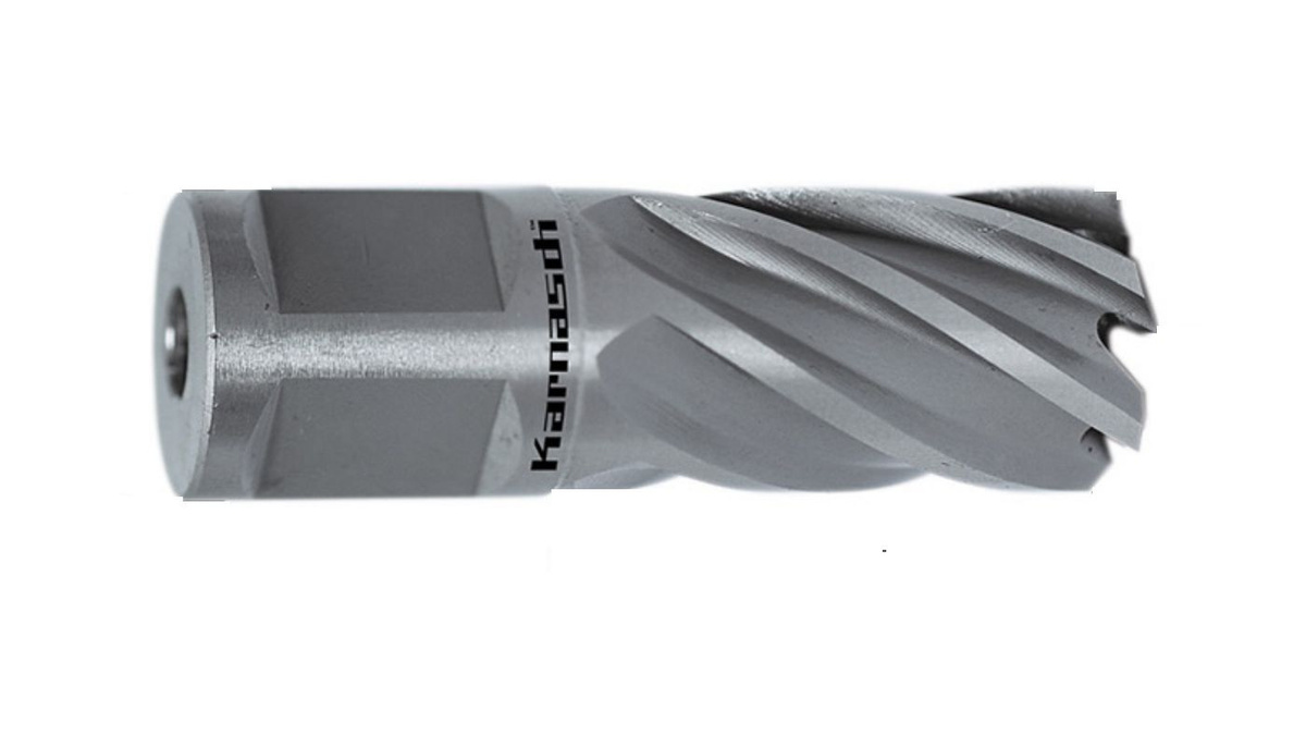 Silver-Line25 HSS-XE Kernbohrer Universalbohrer mit Weldonschaft in Silber, Durchmesser: 28 mm, Nutzlänge: 25 mm - Bild 1