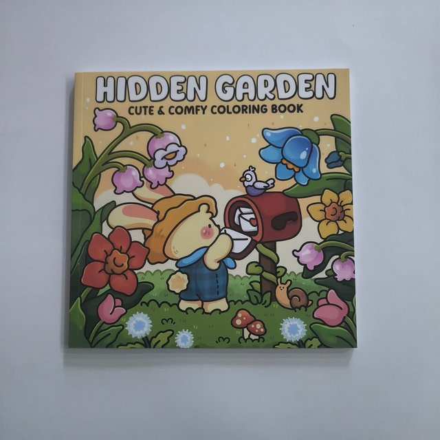 Hidden Garden Malbuch für Erwachsene in Multicolor - Bild 1