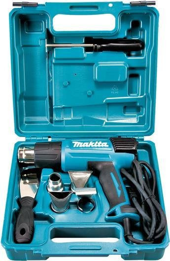 Makita Heißluftgebläse HG6031VK 1800 W in Blau und Schwarz - Bild 2