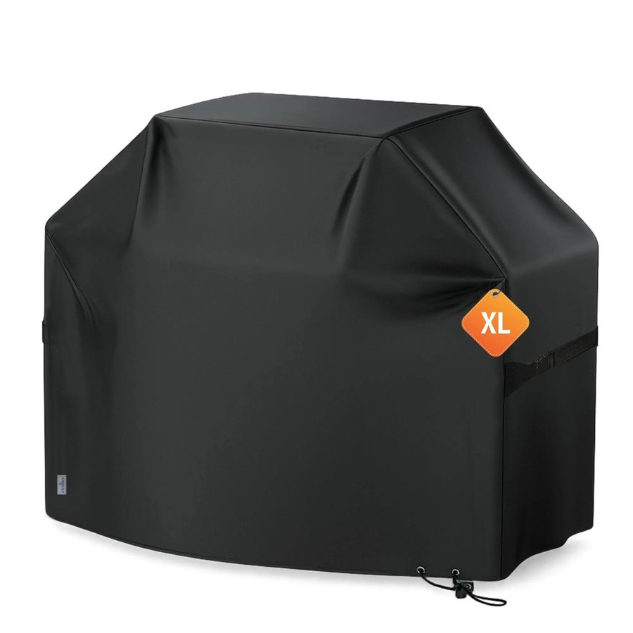 Osoltus BBQ Abdeckhaube Premium Schutzhaube für Gasgrill, Schwarz, B: 140 cm, T: 65 cm, H: 120 cm - Bild 2