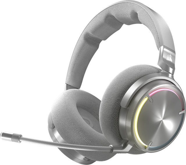 Corsair VIRTUOSO MAX WIRELESS Gaming-Headset in Silber mit Bluetooth - Bild 1