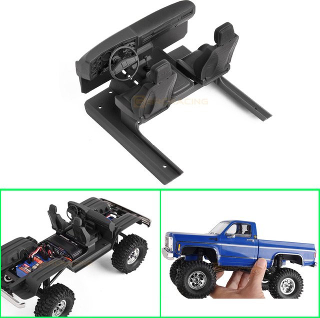 Traxxas TRX-4M Innensitz und Kotflügel, 1/18 RC Crawler Upgrade Teile - Bild 1
